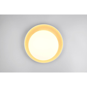 Dome light Trio Lighting Aleta white / golden 24W 2500lm IP20 switch dimmer 2700K-6500K warm + cold  white