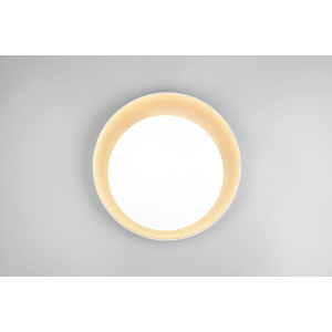 Dome light Trio Lighting Aleta white / golden 24W 2500lm IP20 switch dimmer 2700K-6500K warm + cold  white