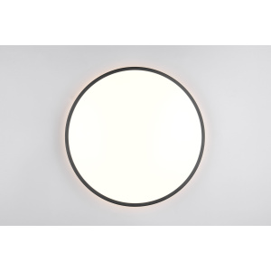 Плафон Trio Lighting Loody liikumis- ja hämaranduriga черный 22W 2500lm IP20 830