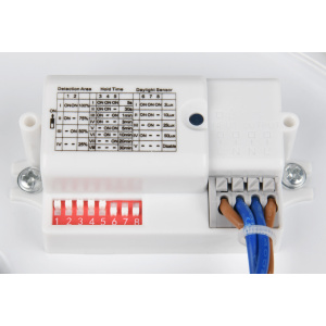 Плафон Trio Lighting Loody liikumis- ja hämaranduriga черный 22W 2500lm IP20 830
