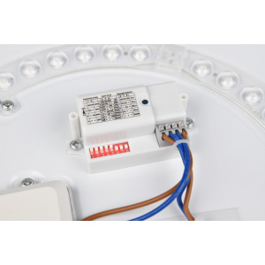 Плафон Trio Lighting Loody liikumis- ja hämaranduriga черный 22W 2500lm IP20 830