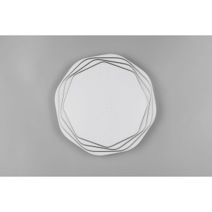 Ceiling lamp Trio Lighting Dizzy white 2600lm CRI80 IP20 DIMMABLE 2700K-6500K warm + cold  white