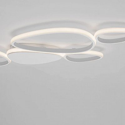 Ceiling lamp Nova Luce Altus white 230V 48W 2743lm IP20 TRIAC 830