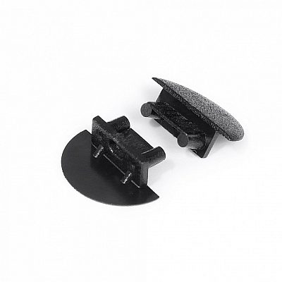 End cap TOPMET BEGTIN12 GEN2 with hole black