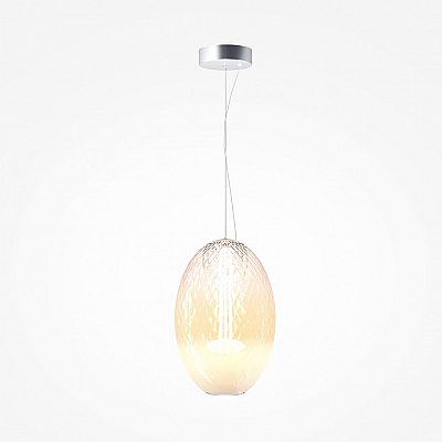 Rippvalgusti Maytoni Bruma kroom / valge 19W 2500lm 120° IP20 827