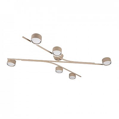 Ceiling lamp Trio Select Coda 6 beige G53 IP20