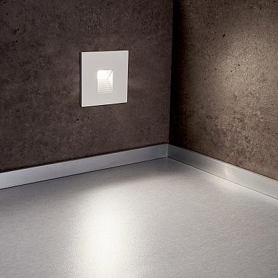 Upotettava julkisivuvalaisin Deko-Light Angular valkoinen