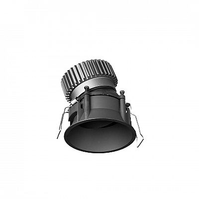 Встраиваемый светильник Karizma Luce Basso Swing Phase черный 230V 12W 1250lm 45° IP44 TRIAC 930