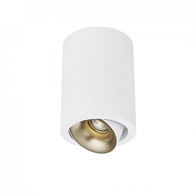 Spotvalaisin Karizma Luce Dea Flora S valkoinen / kultainen pyöreä  230V 10.5W 880lm 40° IP20 TRIAC 930
