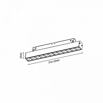 Track light Karizma Luce Linea-Q1/Q2 S Lente white 48V 14W 1000lm 30° IP20 930