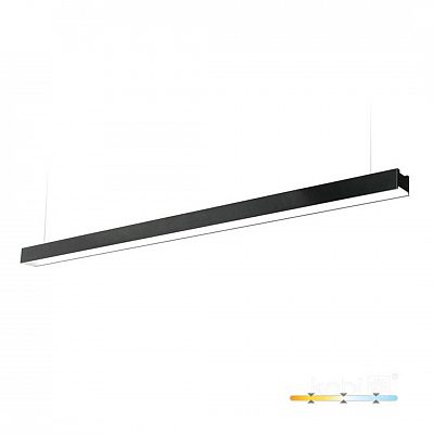 Kattovalaisin Koline GO 1200 musta 230V 40W 4800lm CRI80 110° IP20 3000K, 4000K, 6000K 3CCT