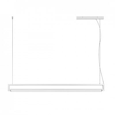 Riippuvalaisin Nova Luce Line valkoinen 38W 1460lm IP20 3000K lämmin valkoinen