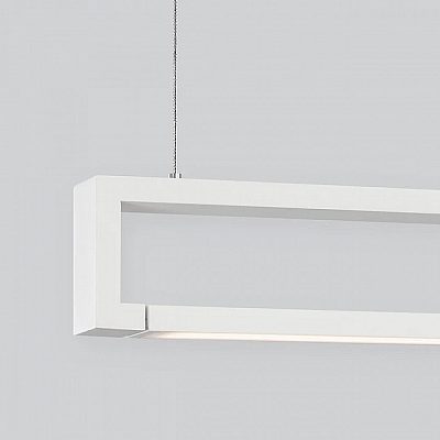 Подвесной светильник Nova Luce Line белый 38W 1460lm IP20 3000K теплый белый