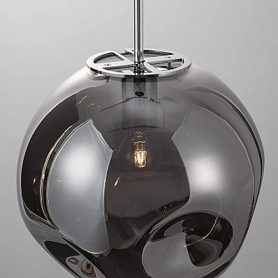 Pendant lamp Nova Luce Mayan smoke 230V E27 IP20