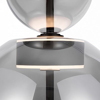 Riippuvalaisin Maytoni Bangkok musta 12W 1300lm 120° IP20 830