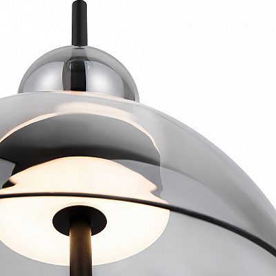 Pendant lamp Maytoni Bangkok black 12W 1300lm 120° IP20 830