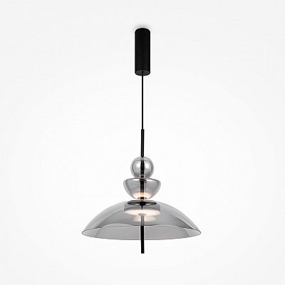 Rippvalgusti Maytoni Bangkok must 12W 1300lm 120° IP20 830