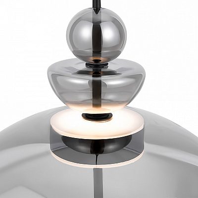 Rippvalgusti Maytoni Bangkok must 12W 1300lm 120° IP20 830
