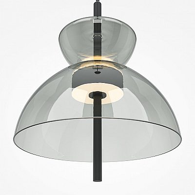 Pendant lamp Maytoni Bangkok black / gray 12W 1300lm 120° IP20 830