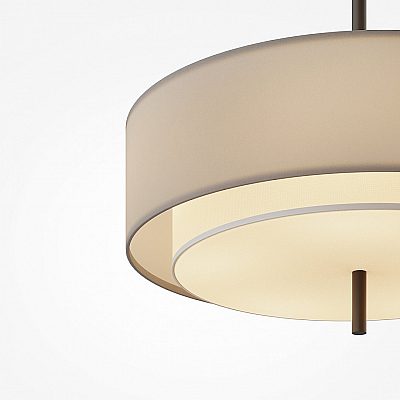 Pendant lamp Maytoni Bergamo gray 60W E27 IP20
