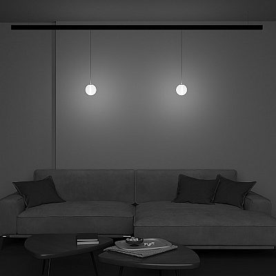 Track light Maytoni Exility Luna black 48V 5W 330lm 360° IP20 930