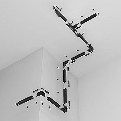 Power track Maytoni Exility black 48V