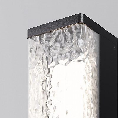 Bollard light Maytoni Floeva black 18W 1150lm 86° IP65 930
