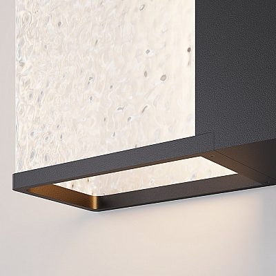 Facade luminaire Maytoni Floeva black E27 IP65