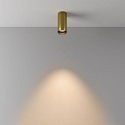 Spotlight Maytoni Focus LED brass round 12W 900lm 50° IP20 930
