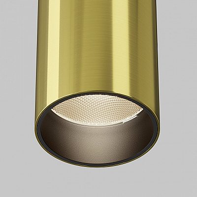 Spotlight Maytoni Focus LED brass round 12W 900lm 50° IP20 930