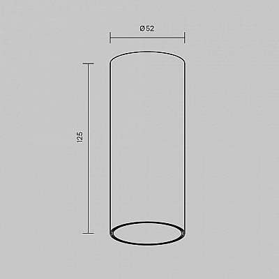 Spotlight Maytoni Focus LED brass round 12W 900lm 50° IP20 930