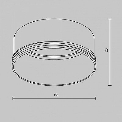 Spotvalaisin Maytoni Focus LED valkoinen IP20