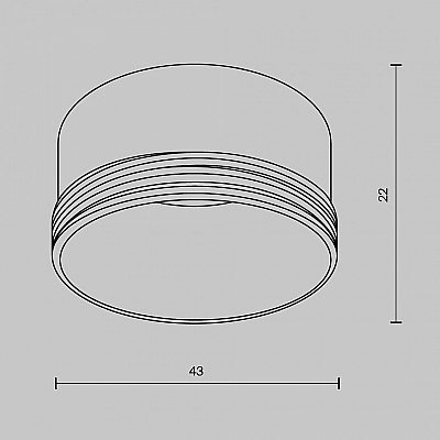 Spotvalaisin Maytoni Focus LED valkoinen IP20