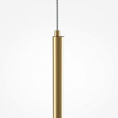 Pendant lamp Maytoni Halo brass 11W 750lm CRI80 120° IP20 2600 K, 3500 K
