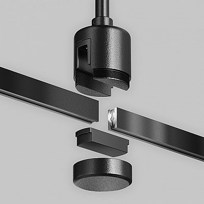Токопроводящая шина Maytoni Flarity черный 24V