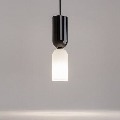 Pendant lamp Maytoni Memory white / black E14