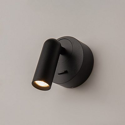 Seinavalgusti Maytoni Mirax must 3W 200lm 30° IP20 830