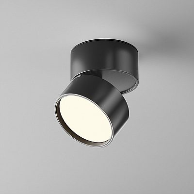 Spotvalaisin Maytoni Onda musta 230V 12W 780lm 120° IP20 930