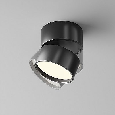 Spotvalgusti Maytoni Onda must 230V 12W 780lm 120° IP20 930