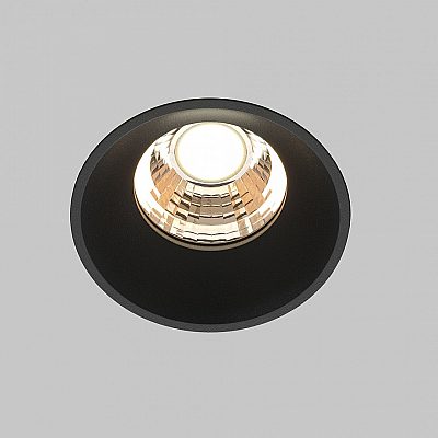 Süvisvalgusti Maytoni Round must 7W 480lm 50° IP65 930
