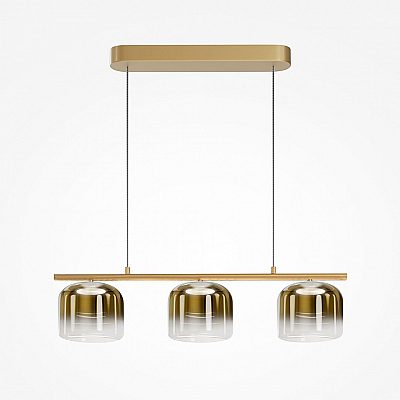 Подвесной светильник Maytoni Spirito 3 золотой 14W 1800lm 120° IP20 switch dimmer 830