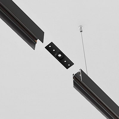 Power track Maytoni Ühendusplaat Exility black 48V