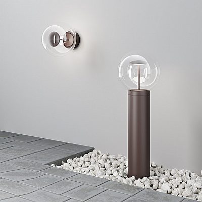 Bollard light Maytoni Velora brown 8W 420lm 110° IP65 930