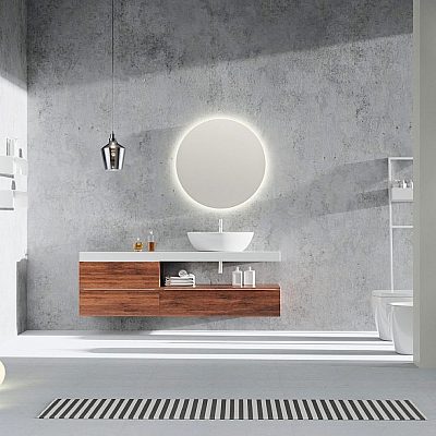 Mirror Mirror and More Luna 18W 2800lm IP44 3000K-4000K 2CCT