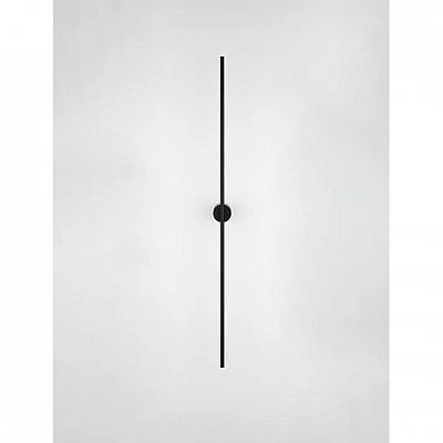 Seinavalgusti Nova Luce Aden must 20W 672lm 120° IP20 830