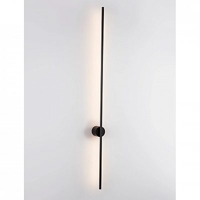 Seinävalaisin Nova Luce Aden musta 20W 725lm 120° IP20 930