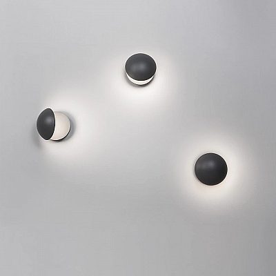 Fassaadivalgusti Nova Luce Agile tumehall 230V 13W 480lm IP54 3000K soe valge