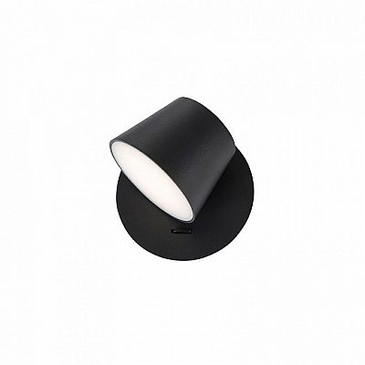 Seinavalgusti Nova Luce Amadeo must 230V 6W 528lm IP20 830