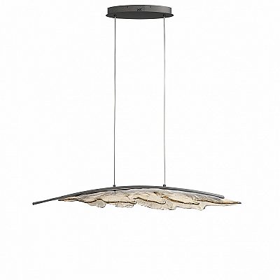 Riippuvalaisin Nova Luce Amado musta / meripihka 27W 1112lm IP20 TRIAC 830