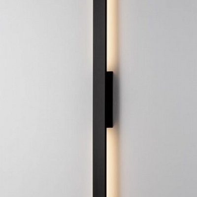 Julkisivuvalaisin Nova Luce Aneth musta 230V 20W 1691lm IP65 3000K lämmin valkoinen